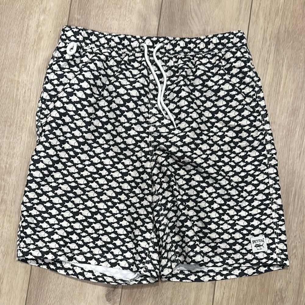 Spicy Tuna Fish Swim Trunks